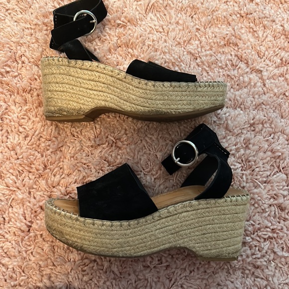 Dolce Vita black platform wedge - Picture 4 of 4